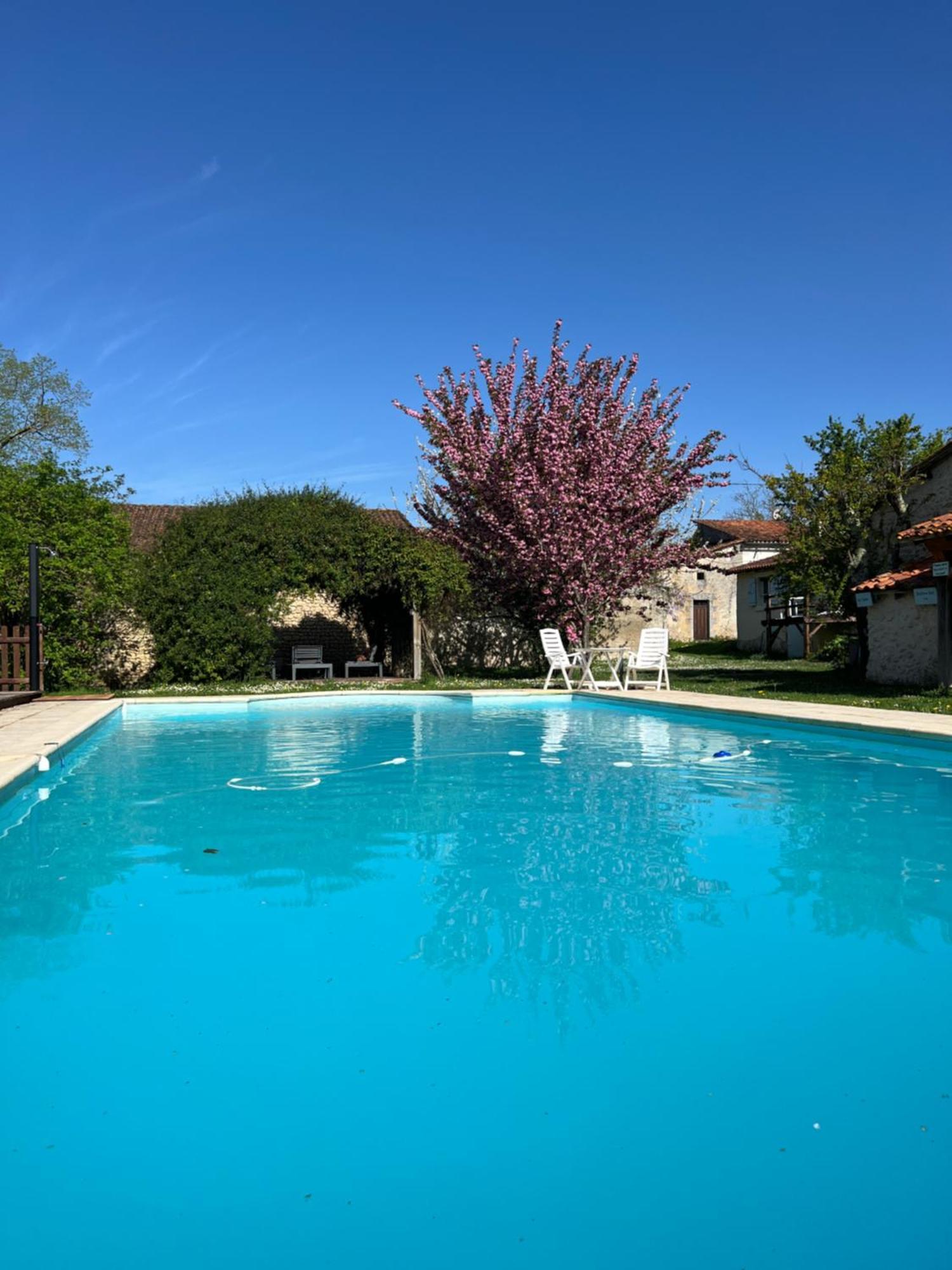 Entire Apartment With Swimming Pool Near Aubeterre Saint-Romain  Екстер'єр фото
